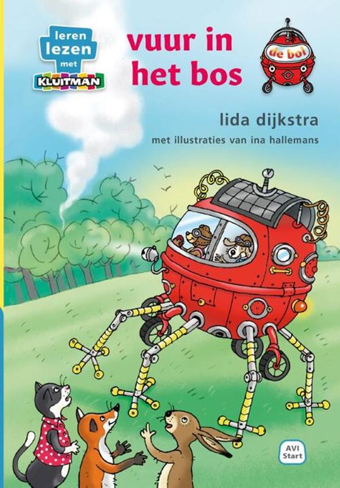 Éditeur de Kluitman de Bol Van Lif, Fire in the Forest - Avi -Tart