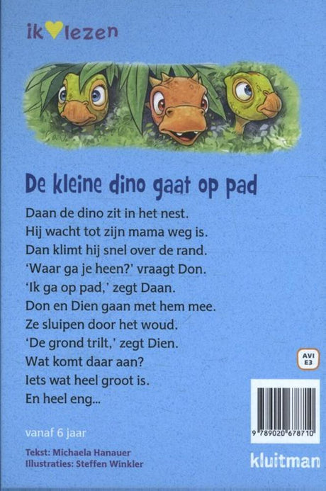 Les éditeurs de Kluitman de Kleine Dino ont mis en place Avi E3