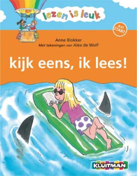 Lecture de la lecture de Kluitman est amusant - regardez je lis avi-starter