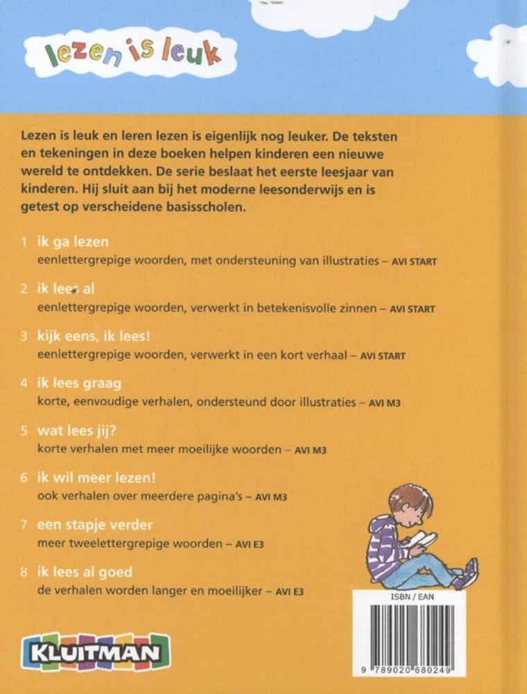 Lire Kluitman est amusant - j'aime lire avi-m3