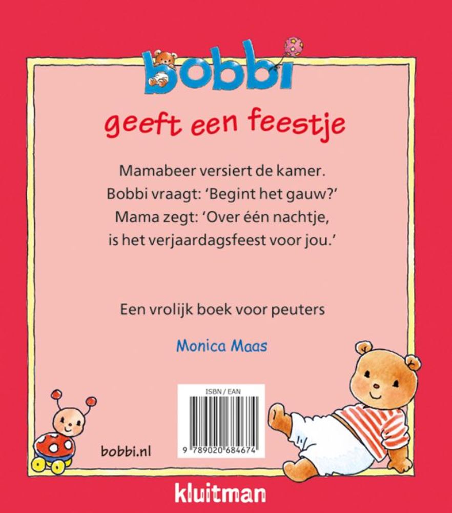 Les éditeurs de Kluitman Bobbi Offrent une fête