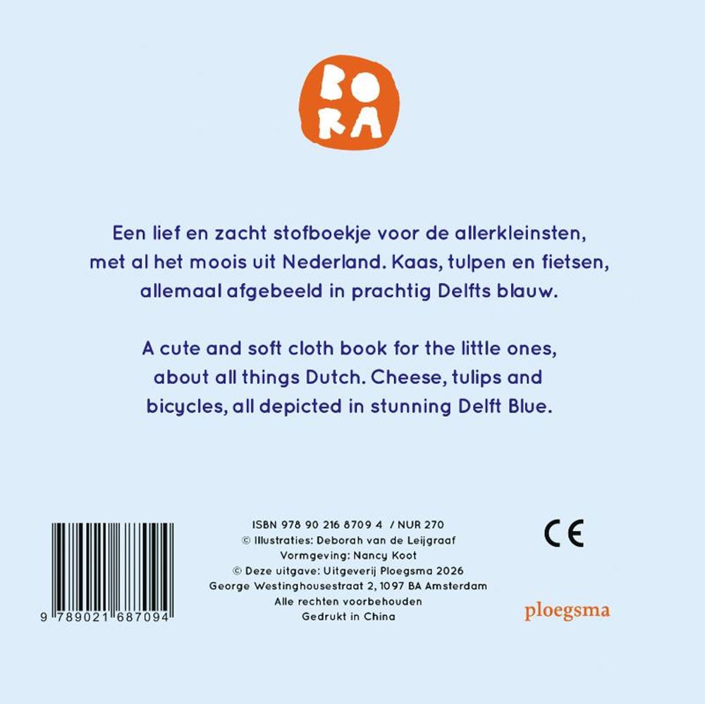 Livre peluche Bora - Hollande