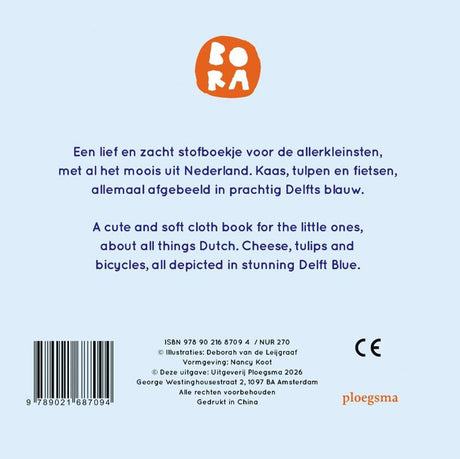 Livre peluche Bora - Hollande