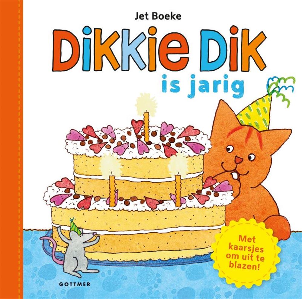 Livre d'images d'anniversaire de Dikkie Dik du groupe d'édition Gottmer