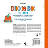 Livre d'images d'anniversaire de Dikkie Dik du groupe d'édition Gottmer