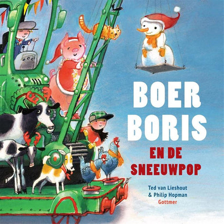 Boris le fermier de Gottmer et le bonhomme de neige
