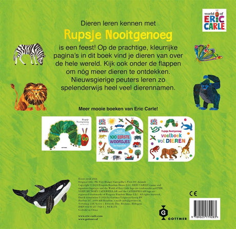 La chenille du groupe d'édition Gottmer Neverenough - 100 premiers animaux