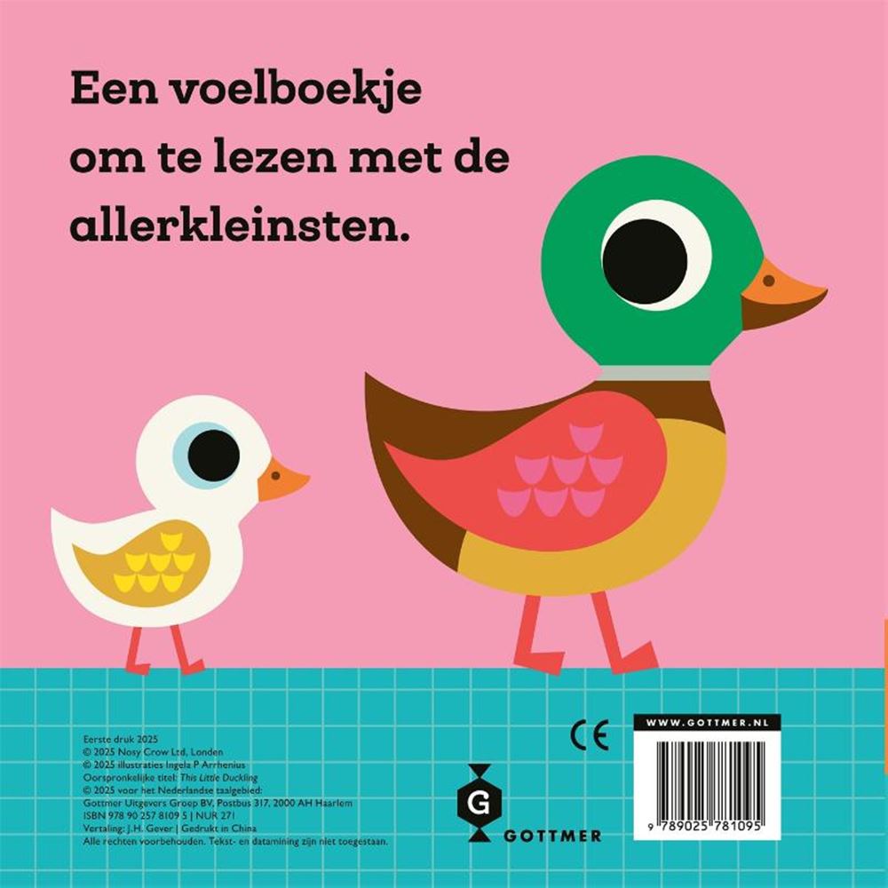 Gottmer ce petit canard (livre tactile)