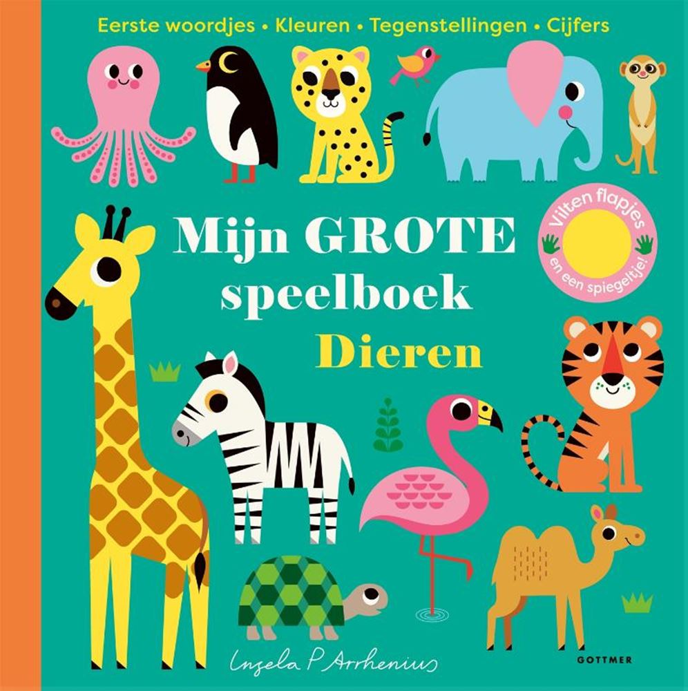 Gottmer mes grands animaux de livre de jeu