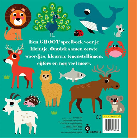Gottmer mes grands animaux de livre de jeu
