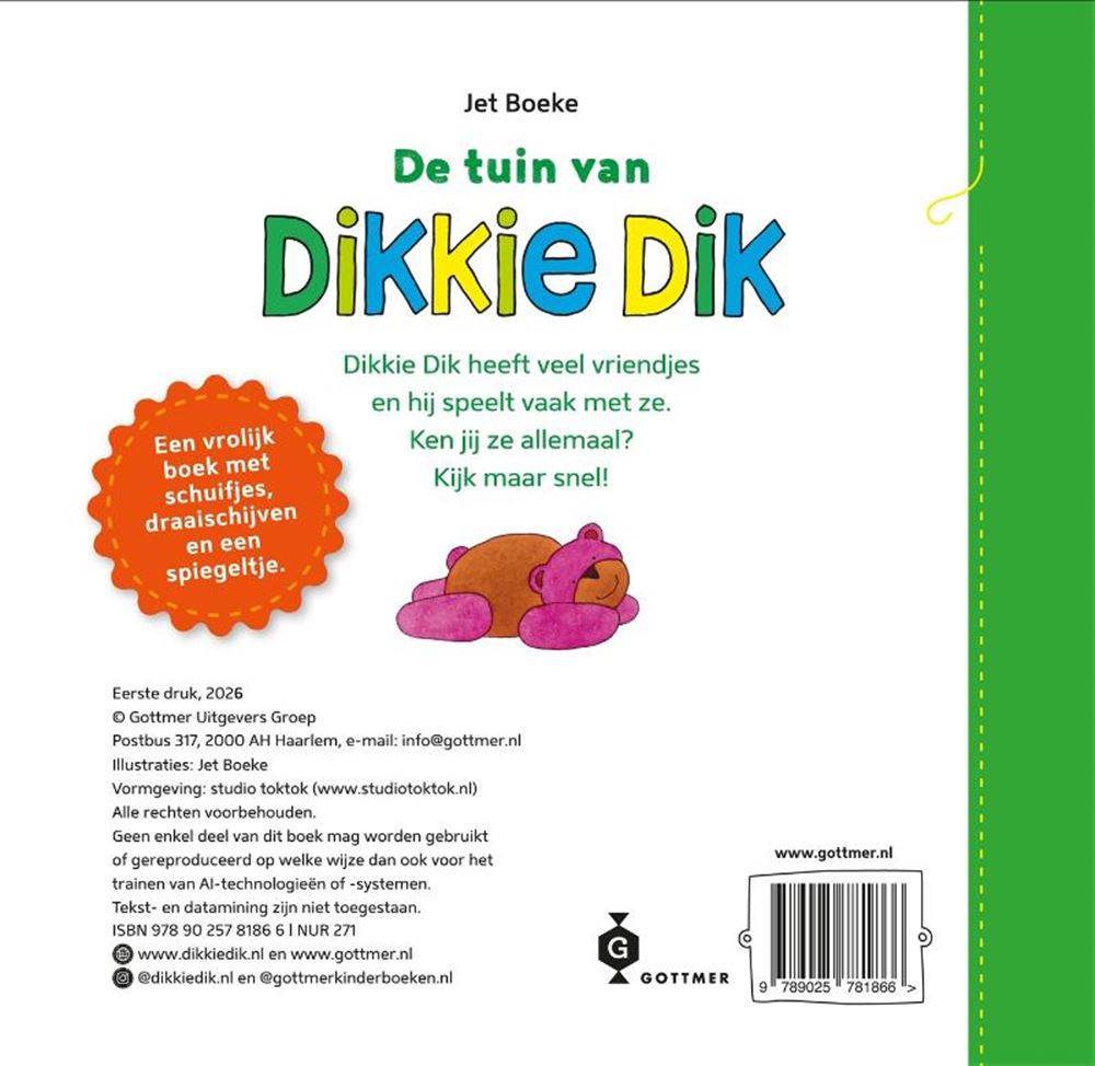 Le jardin de Dikkie Dik de Gottmer