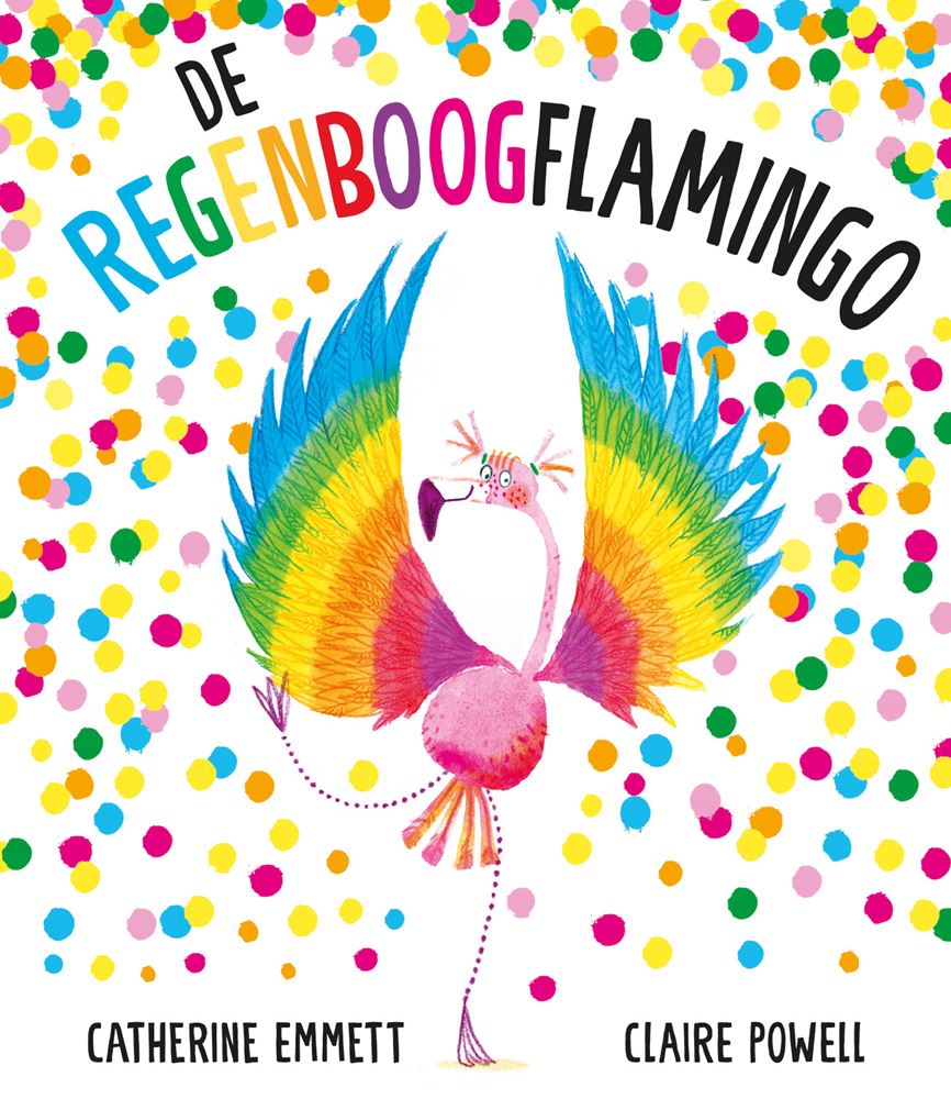 Réservez le flamant arc-en-ciel