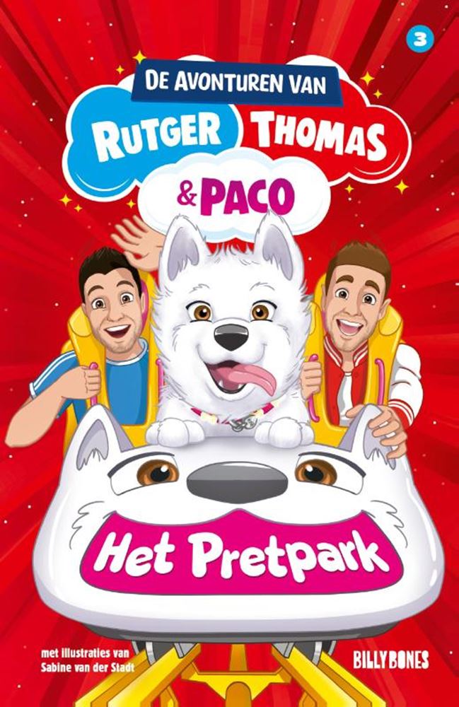 Livre central des aventures de Rutger, Thomas et Paco 3 - le parc d'attractions