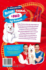 Livre central des aventures de Rutger, Thomas et Paco 3 - le parc d'attractions