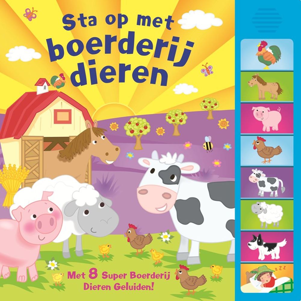 Rebo éditeurs livre sonore animaux de la ferme