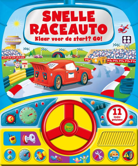 Livre sonore de voitures de course rapides