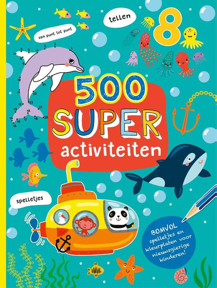 Rebo éditeurs 500 super livre d'activités