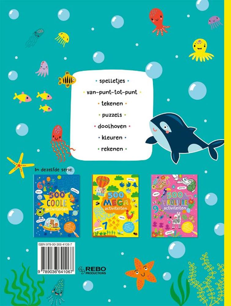 Rebo éditeurs 500 super livre d'activités