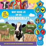 Livre sonore qu'entend-on à la ferme ?