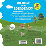 Livre sonore qu'entend-on à la ferme ?