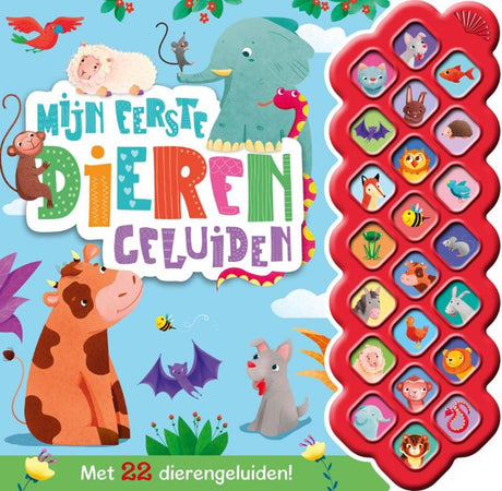 Rebo éditeurs livre sonore mes premiers sons d'animaux (22 sons !)