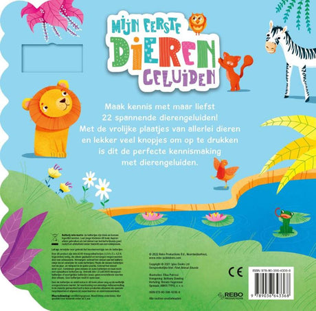 Rebo éditeurs livre sonore mes premiers sons d'animaux (22 sons !)
