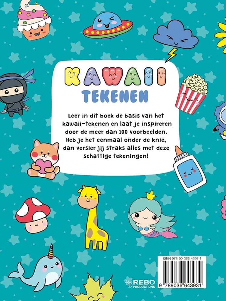 Dessin kawaii des éditeurs Rebo