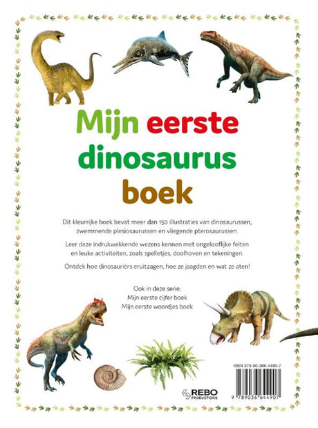 Rebo éditeurs mon premier livre sur les dinosaures 4+