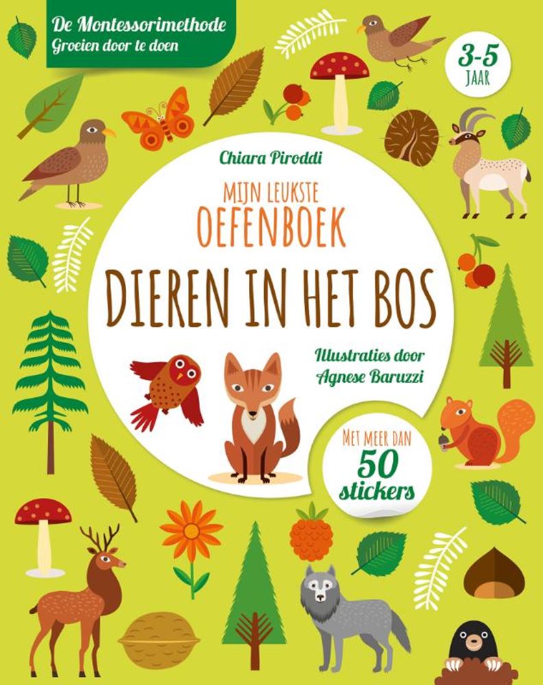 Rebo éditeurs Les animaux de la forêt - Cahier d'exercices