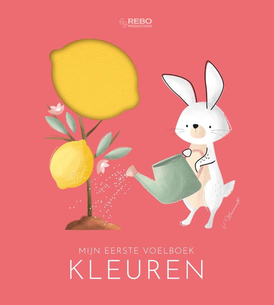 Les couleurs des éditeurs Rebo - premier livre tactile