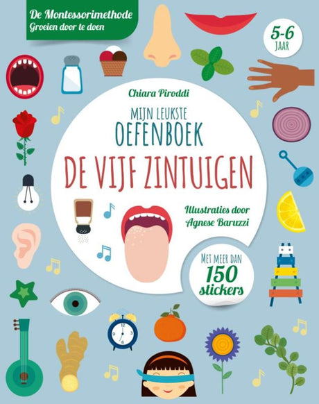 Rebo Publishers Cahier d'exercices des cinq sens