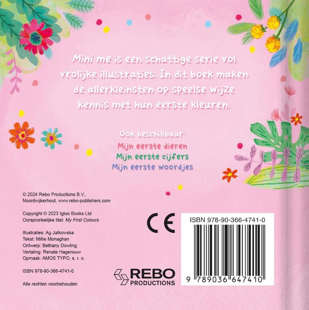 Rebo éditeurs mes premières couleurs