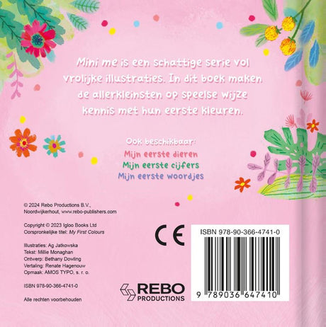 Rebo édite mes premières couleurs. 2+
