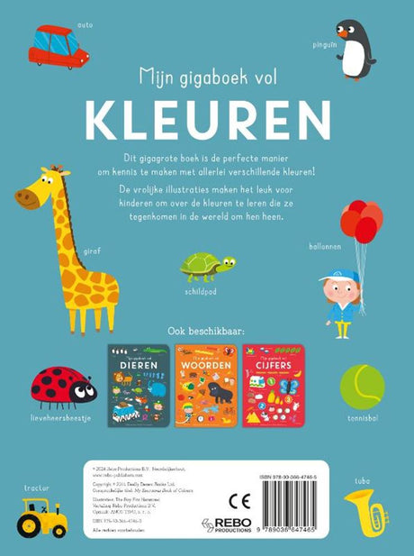 Rebo éditeurs mon énorme livre plein de couleurs