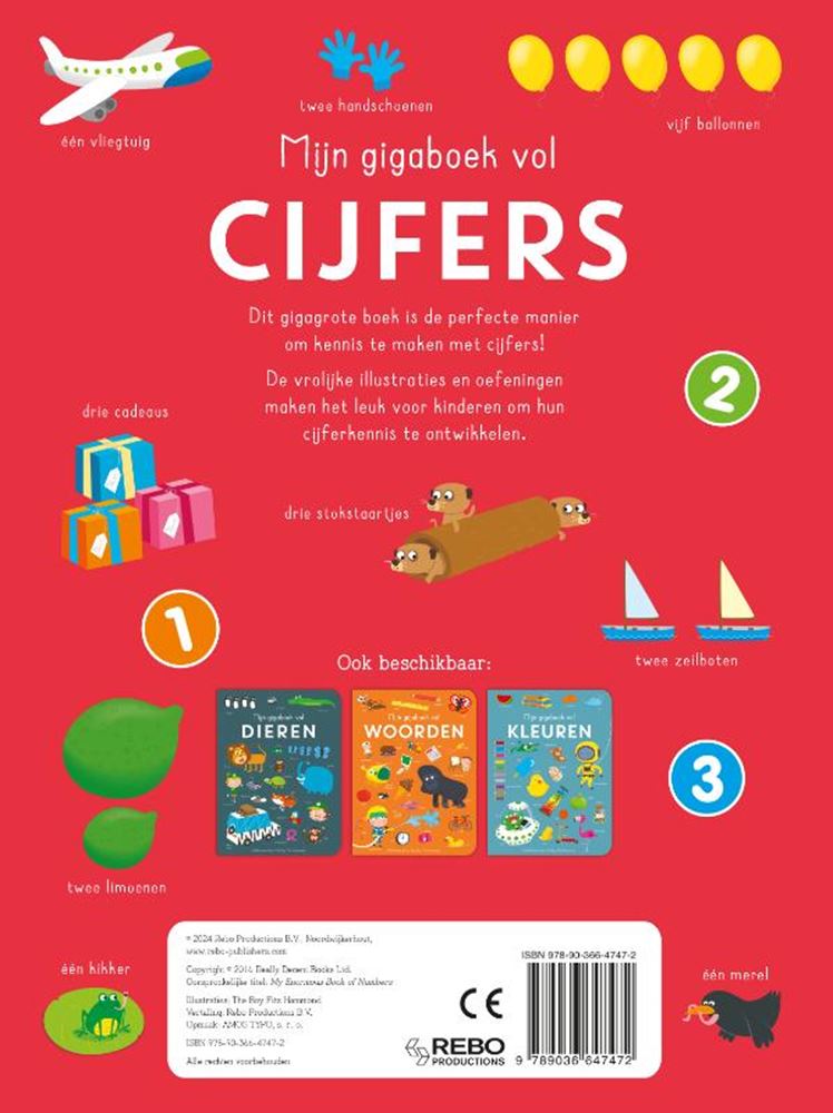 Rebo éditeurs mon énorme livre plein de chiffres