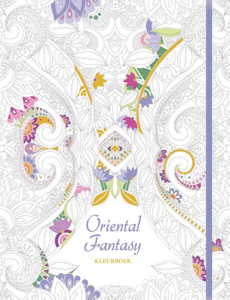 Rebo éditeurs fantaisie orientale - livre de coloriage