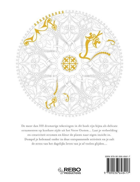 Rebo éditeurs fantaisie orientale - livre de coloriage