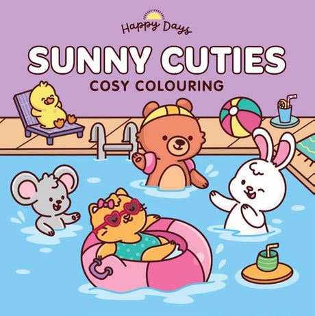 Sunny cuties - happy days cosy colouring