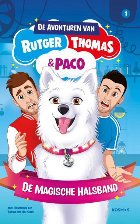 Livre central abritant les aventures de Rutger, Thomas, Paco collier magique