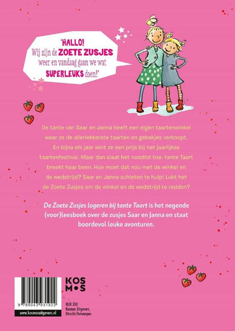 Douces sœurs restent avec le gâteau de tante - livre pour enfants