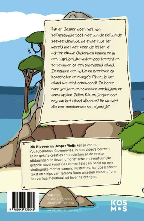 Rik et Jesper survivent sur une île déserte - livre pour enfants