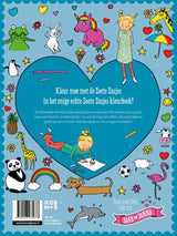 Livre de coloriage Sweet Sisters avec plus de 100 autocollants | 2 pièces