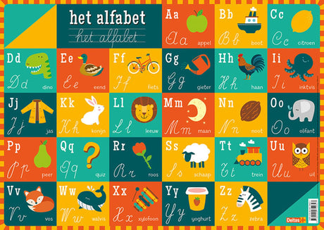 Tapis éducatif Deltas - l'alphabet