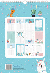 Calendrier d'anniversaire Deltas animaux tendance