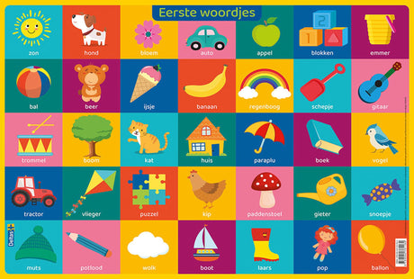 Tapis éducatifs Deltas préscolaire - premiers mots