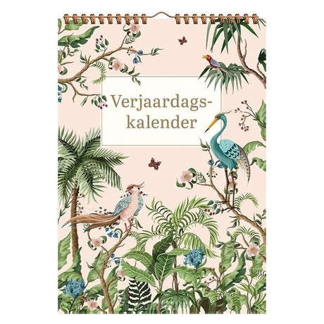 Calendrier d'anniversaire Deltas - tropical