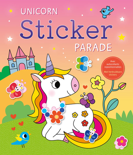 Défilé d'autocollants licorne Deltas