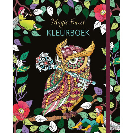 Livre de coloriage de la forêt magique des Deltas