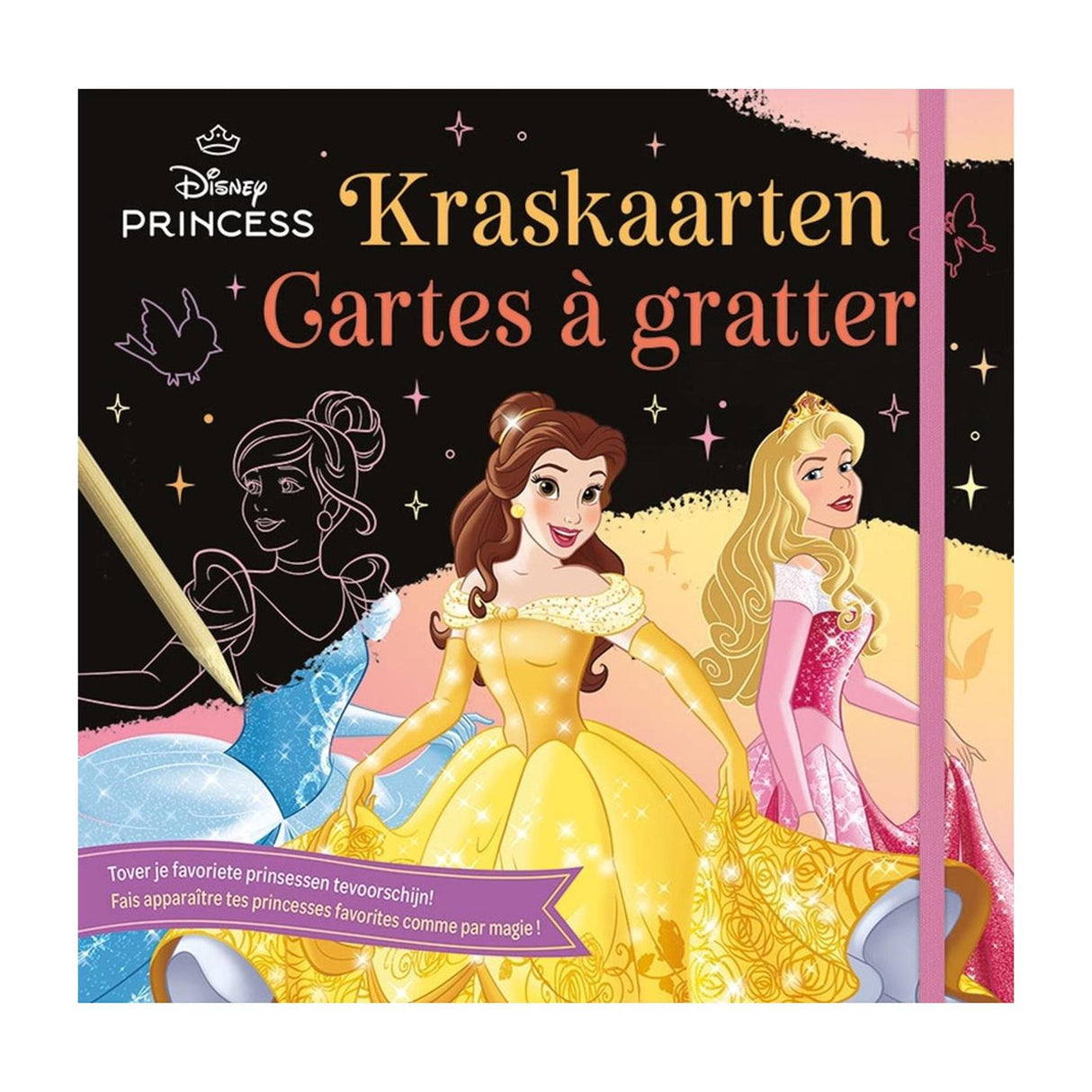 Deltas Disney cartes à gratter princesse