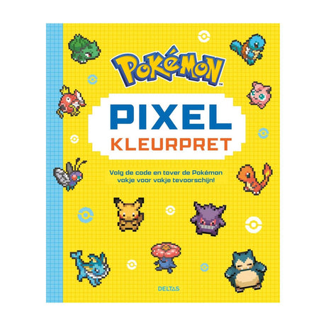 Coloriage amusant de pixels Pokémon Deltas